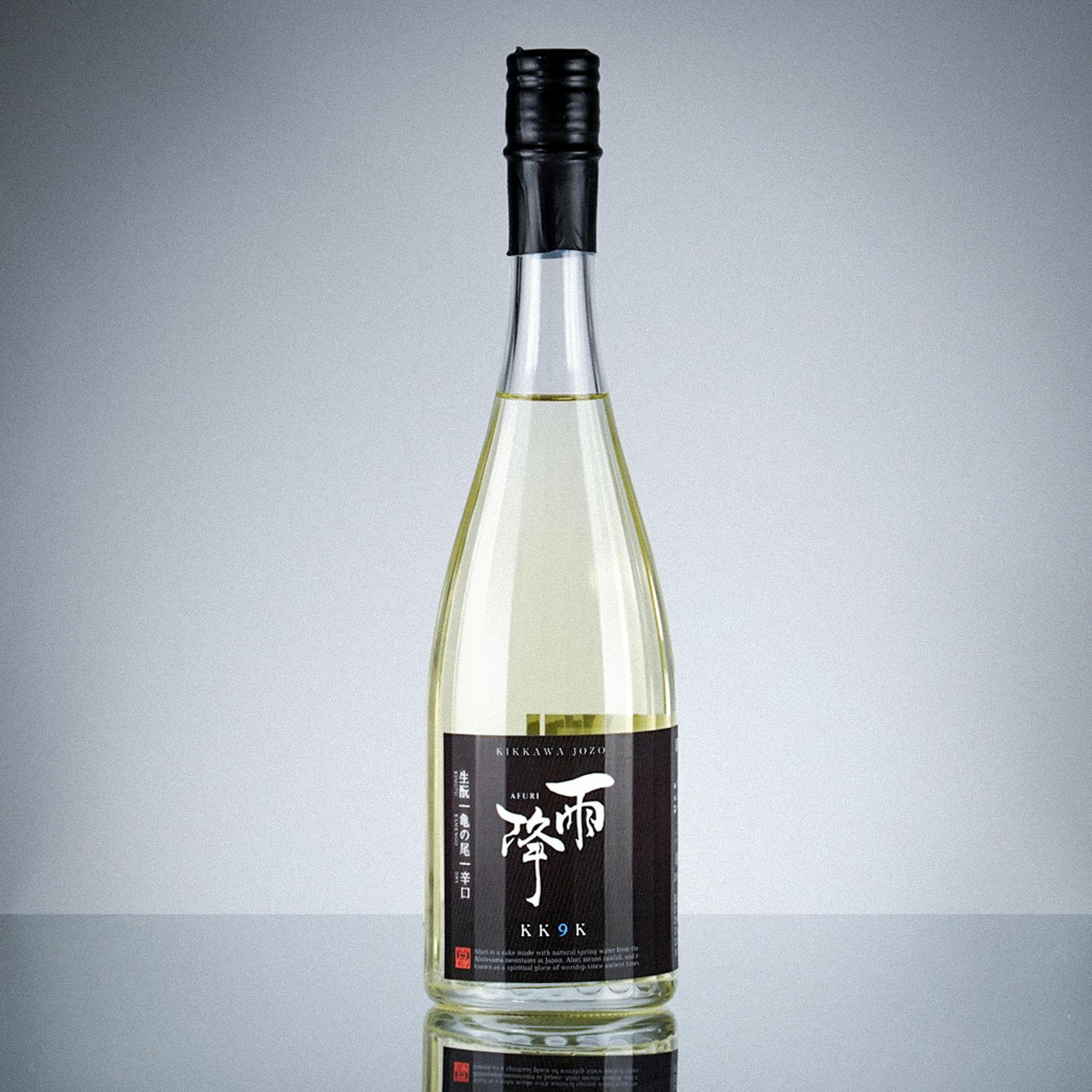 雨降 生酛亀の尾 辛口 "KK9K" sake