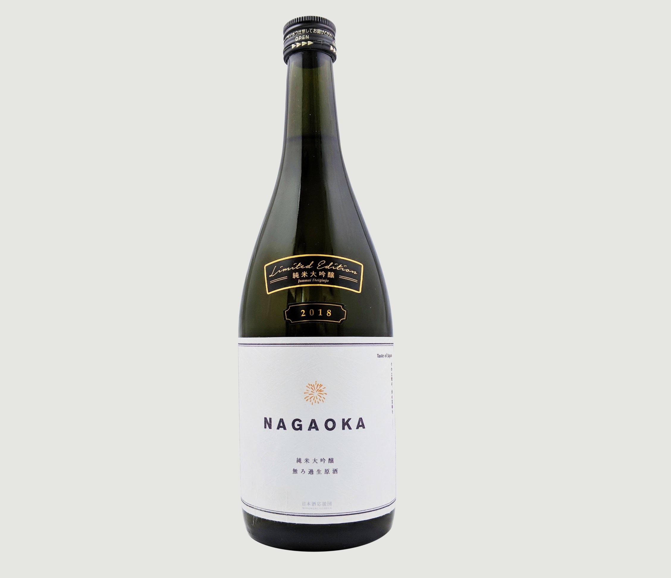 NAGAOKA 純米大吟醸無ろ過生原酒