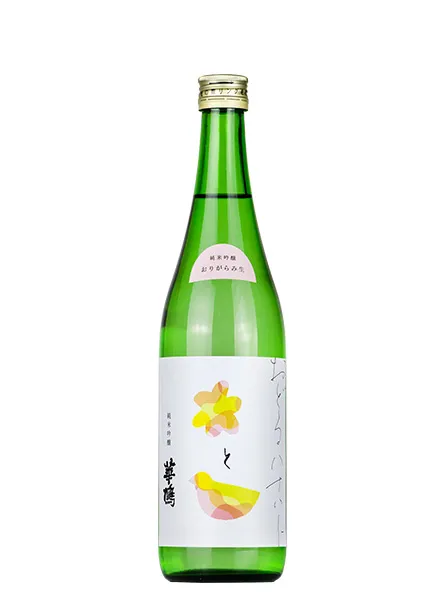 華鳩 peaceful 汐の音 純米吟醸酒 おりがらみ 本生 sake
