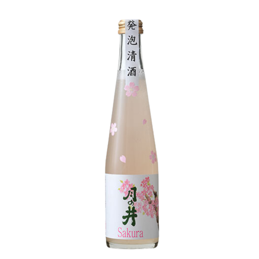 月の井 発泡清酒 Sakura淡薫泡 sake