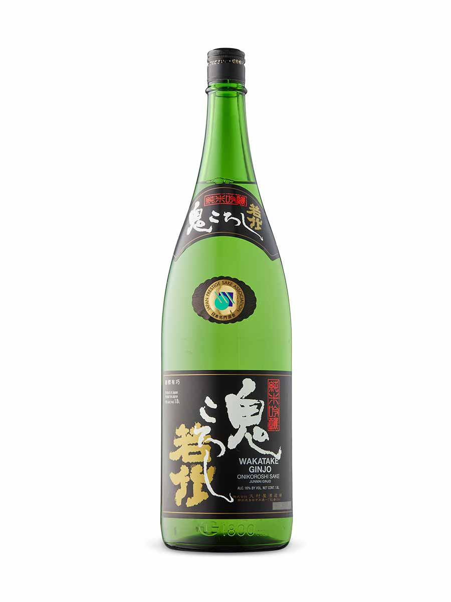 Wakatake Onikoroshi Tokubetsu Junmai Genshu "Demon Slayer" sake