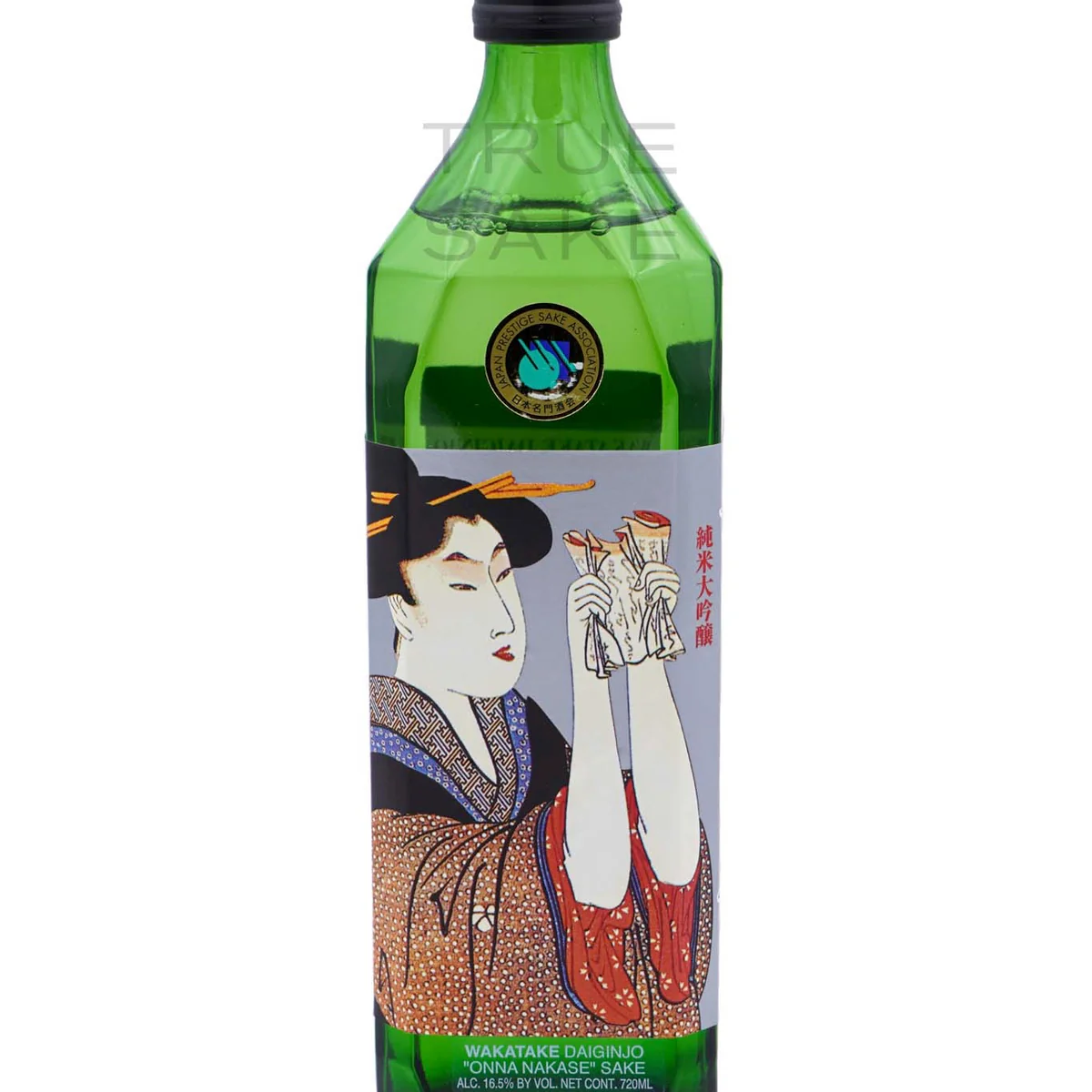 Wakatake Onna Nakase Junmai Daiginjo "Makes Women Cry" sake